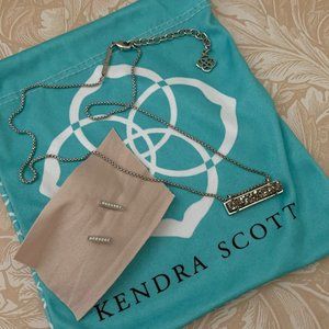 Kendra Scott Leanor Necklace and Earring Set